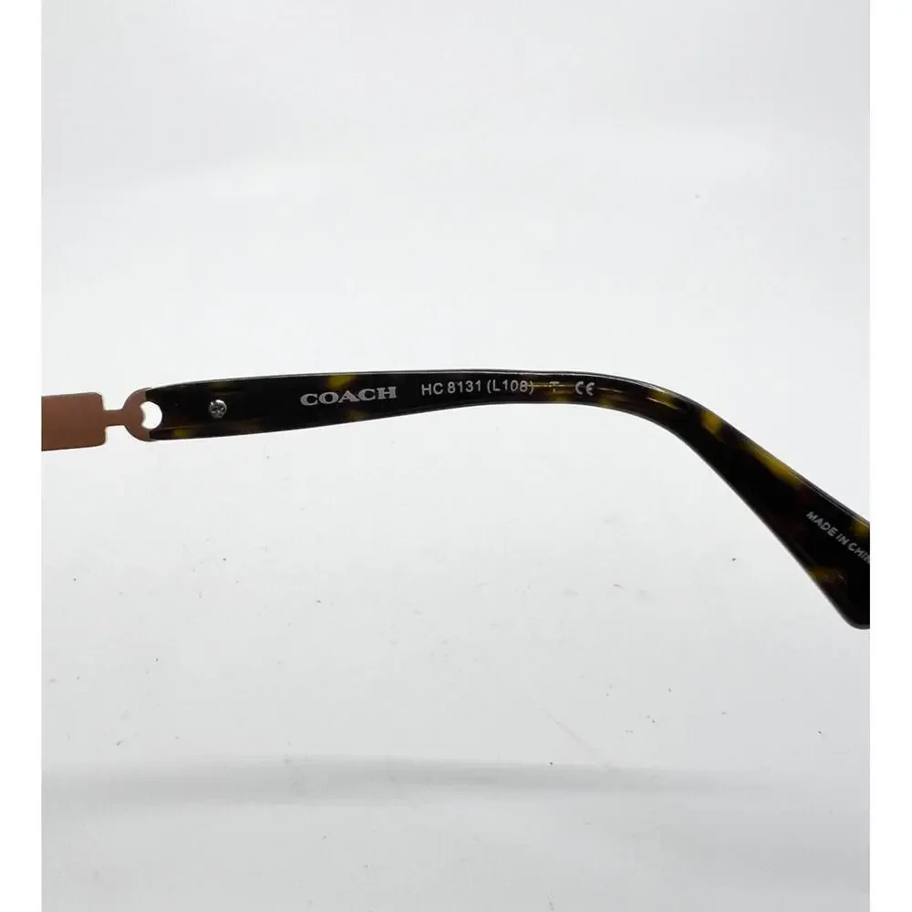 Coach HC 8131 L108 528113  Brown Light 58-16-135 3N Sunglasses Frames 58-16 4804 - Picture 6 of 7
